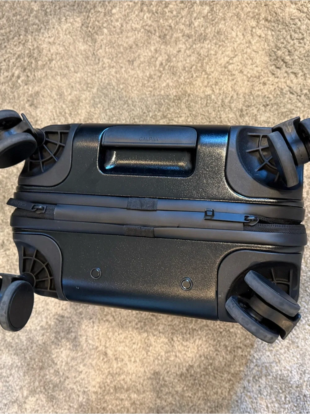 Compact Black Carry-On Spinner Luggage - Calpack